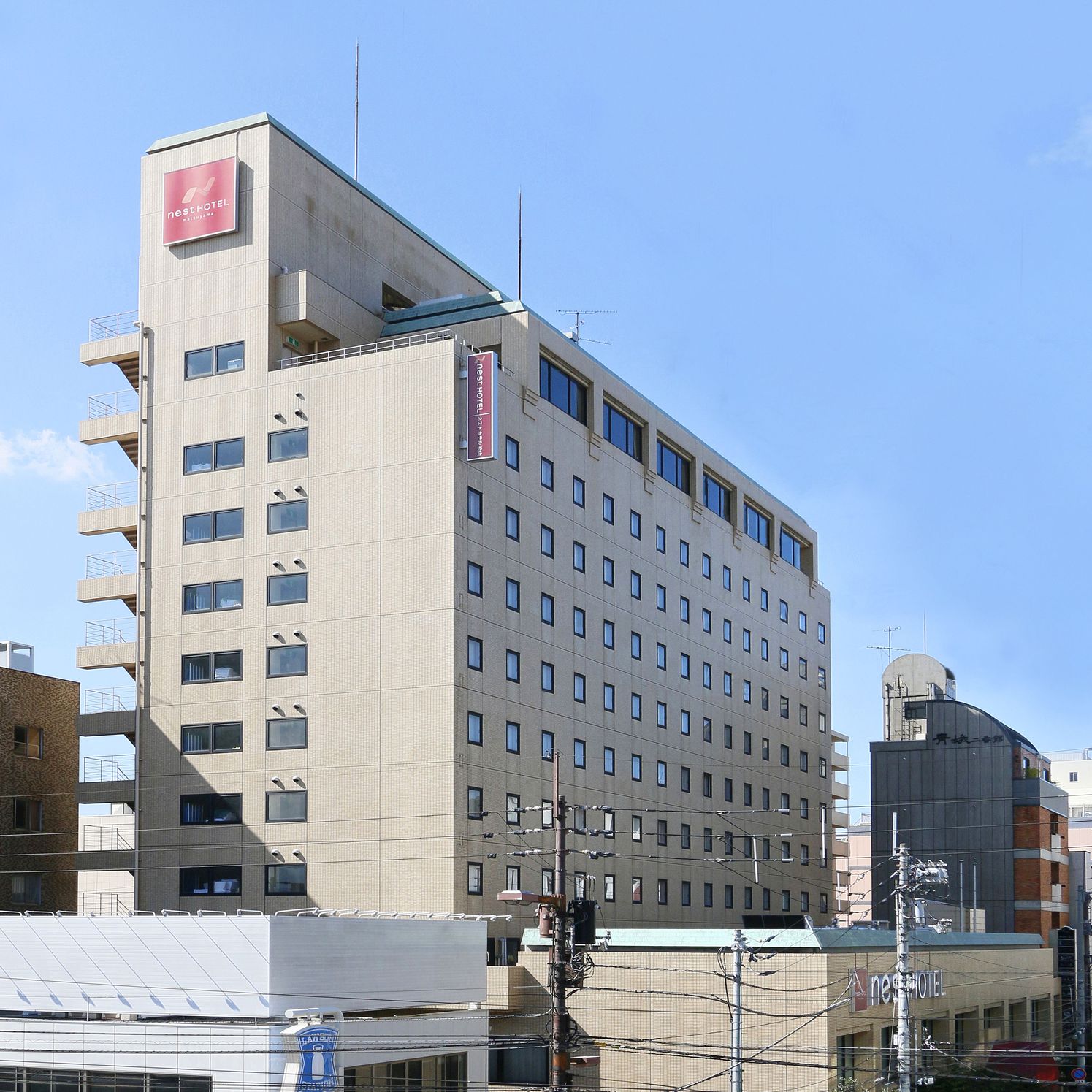 ネストホテル松山｜愛媛県のビジネスホテル・出張宿泊｜1,850円〜