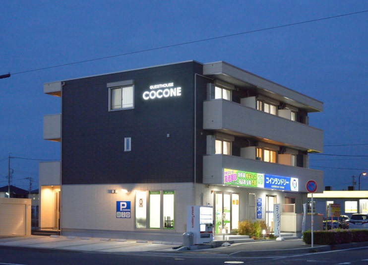 ゲストハウス岐阜羽島心音｜岐阜県のビジネスホテル・出張宿泊｜3,400円〜