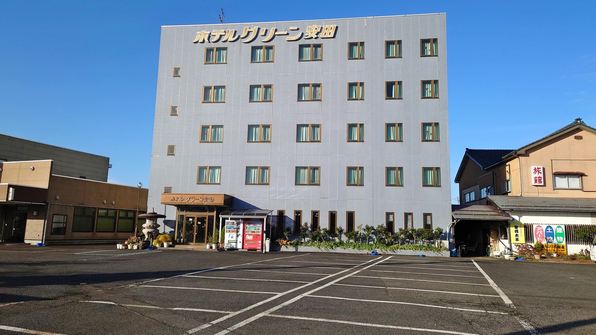 ホテルグリーン安田|新潟県のビジネスホテル・出張宿泊|6,300円〜